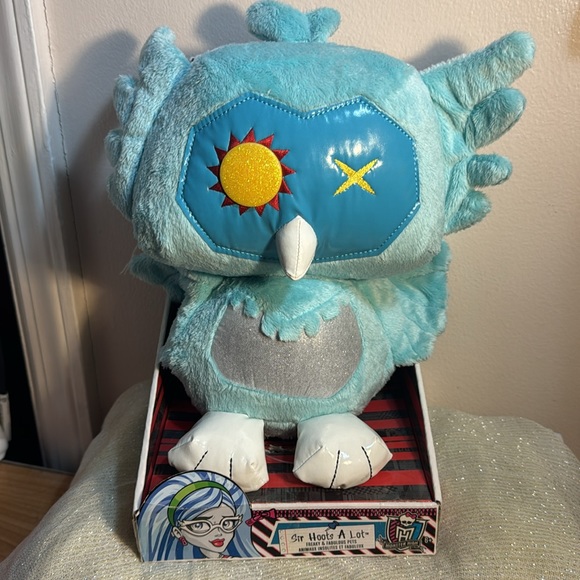MONSTER HIGH Sir Hoots A Lot Freaky & Fabulous Pets NEW - Picture 2 of 16